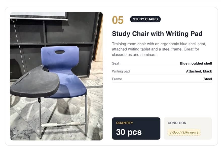 Study Chair 1