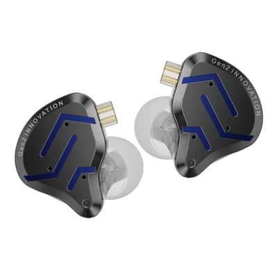 KZ ZSN PRO 2 GENERATION 1DD+1BA Hybrid Earphones HiFi Bass IEM