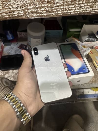 Iphone x 256gb pta approve with box