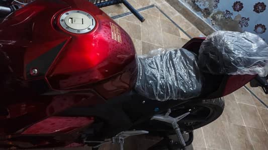 Heavy Bike in Pristine Condition - Red