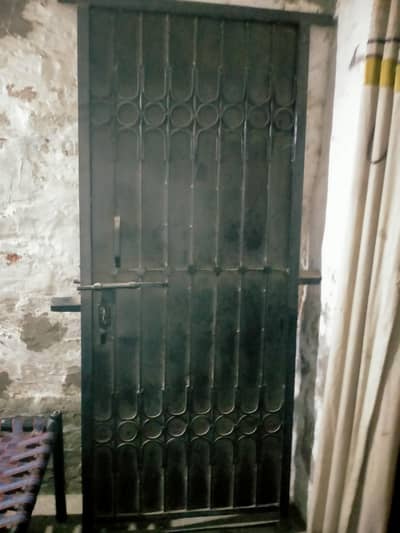 made of thick metal sheet