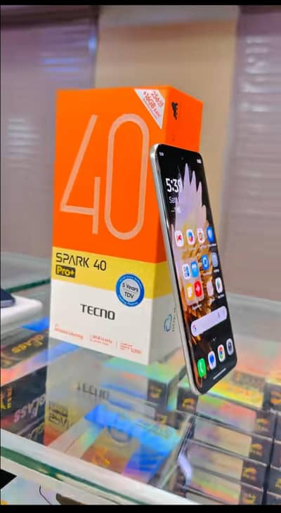 Tecno Spark 40 Pro+ | 8GB/256GB | 10/10 |  | Complete  box