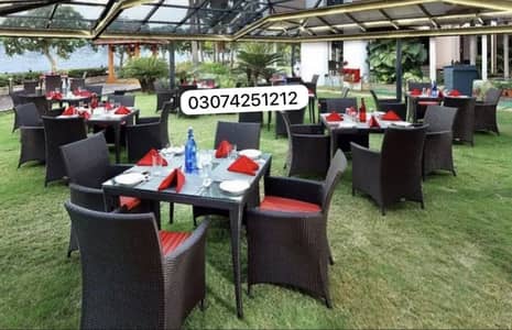 Rattan Cafe Chairs Outdoor Furniture