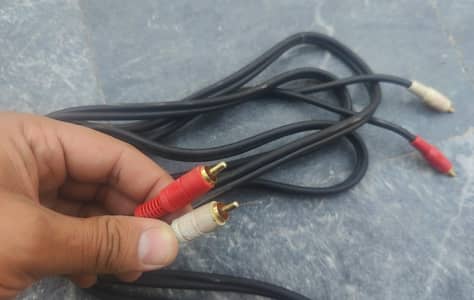 High End OFC RCA Cable 3 Meter for Sound System