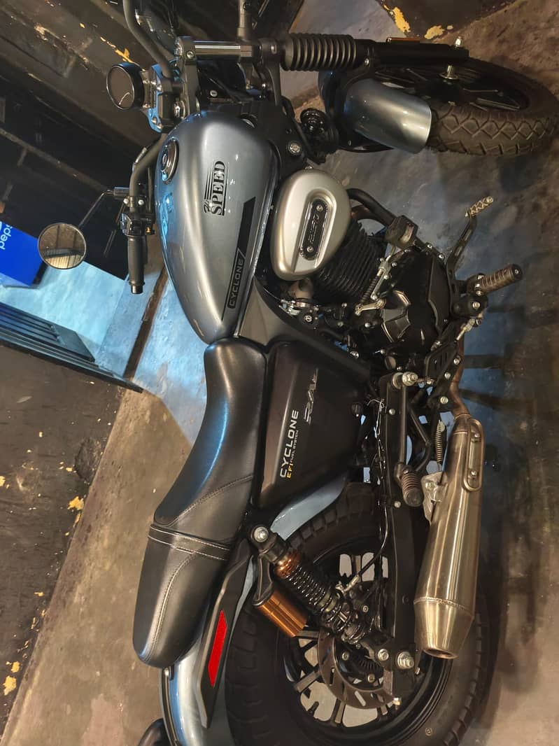 Hi Speed Cyclone 250 2025 | Almost Brand New | Only 500 KM - Cruisers ...