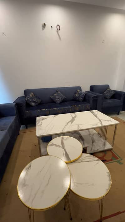 Coffee tables - Center tables - Luxury marble top nesting tables