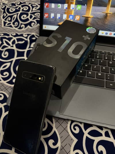 Samsung S10+ 8/128 PTA APPROVED I Box I Original display I