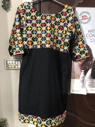 Beautiful Hand made work kurta for woman