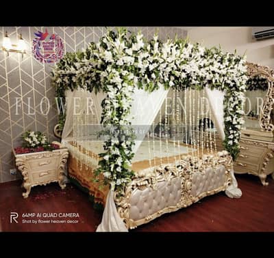 room decoration and hall decoration with flowers