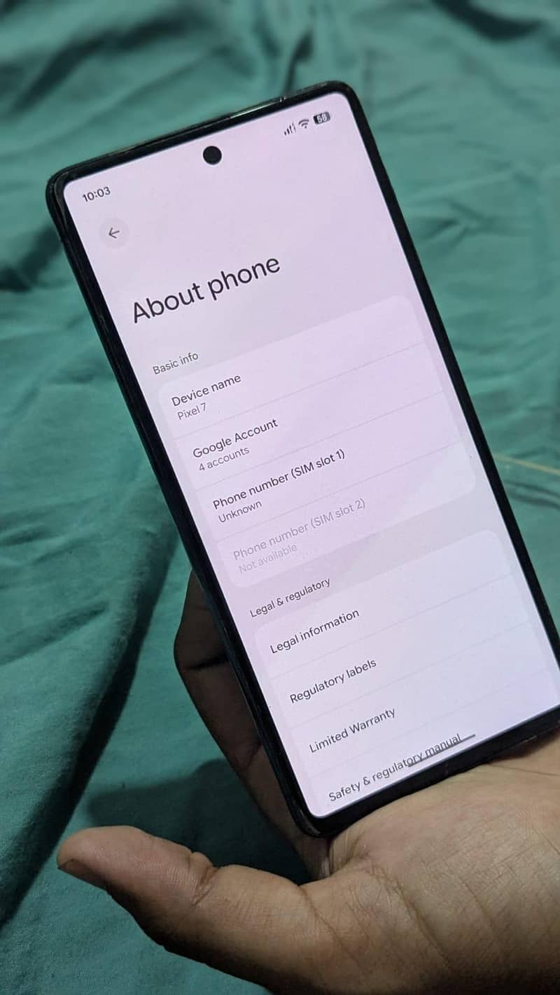 Google Pixel 7 6