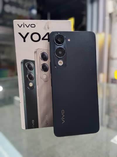 Vivo Y04 4gb 64gb with box