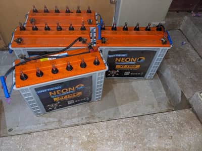 NEON NT 1800 Tubular Deep Cycle Batteries for UPS & Solar