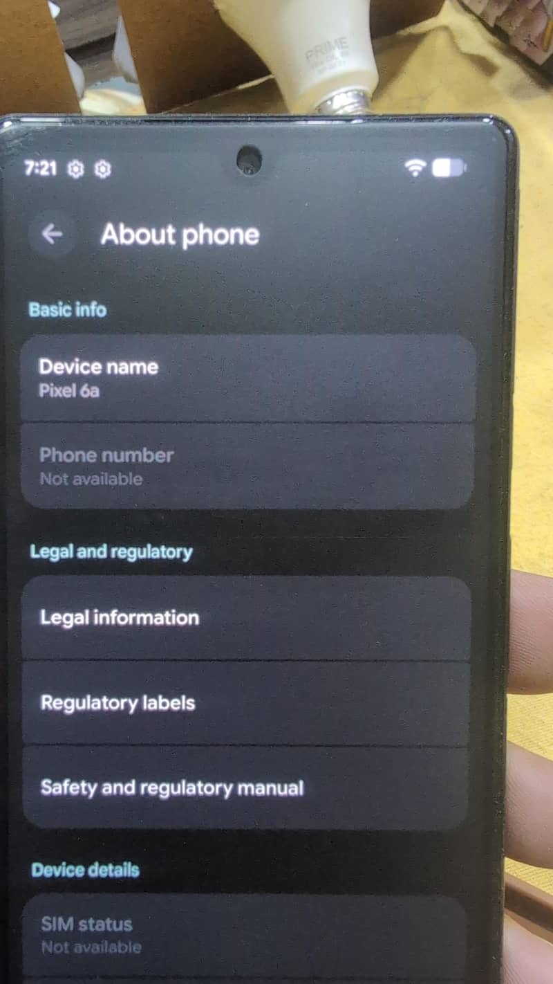 Google Pixel 6a 3