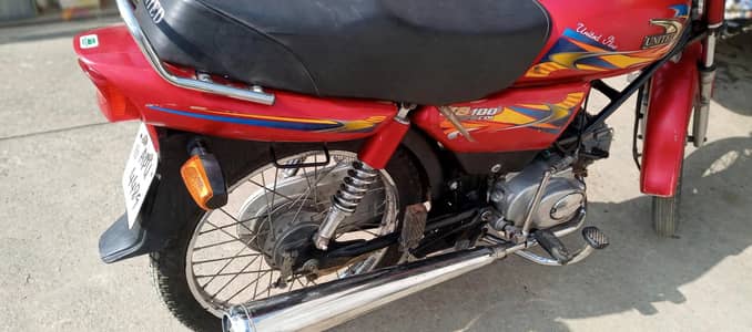 United 100cc bike