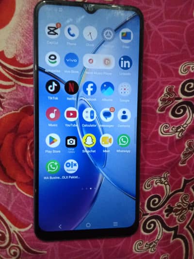 Vivo Y17s 6+6 128 official pta Approved