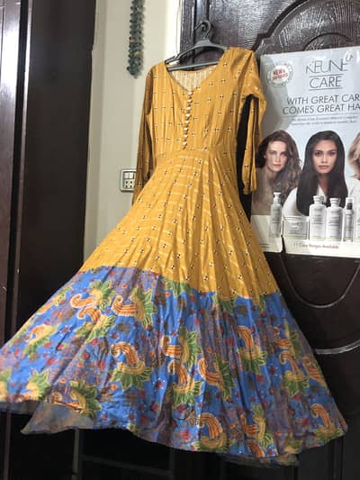 Beautiful long branded dress