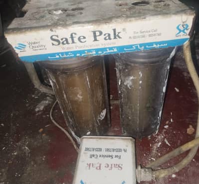 safe pak water purification system