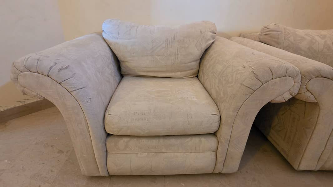 2 Imported USA Single Sofas | Extra Soft & Comfortable | Pair 1