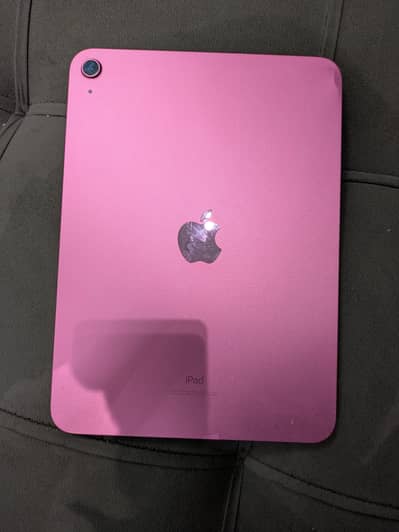 ipad 10th generation 64 gb pink colour used condition
