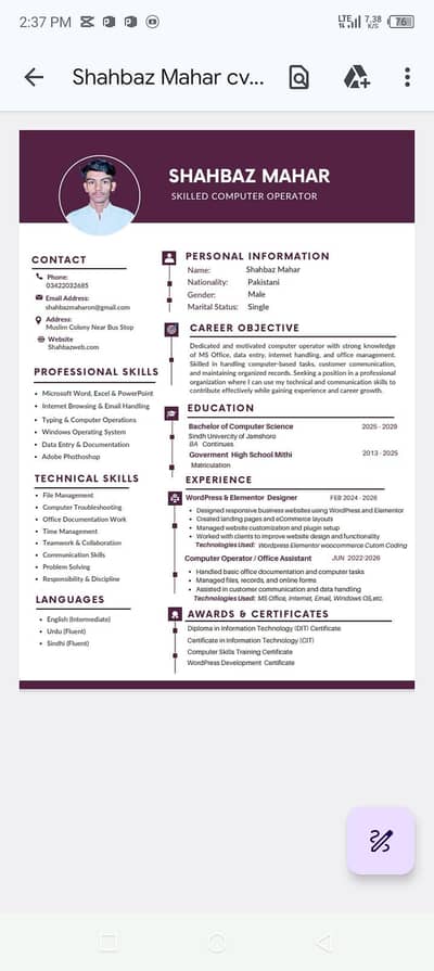 I need Job As accounting or finance