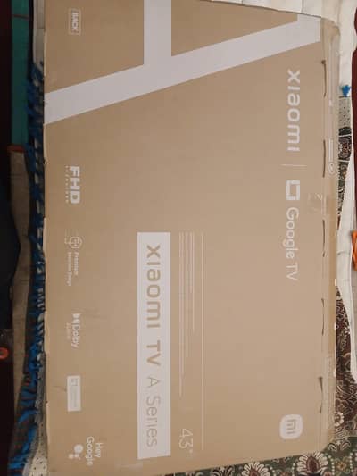 Xiaomi 43 Inch Google TV 2025 – Like New – Factory Screen Film Intact
