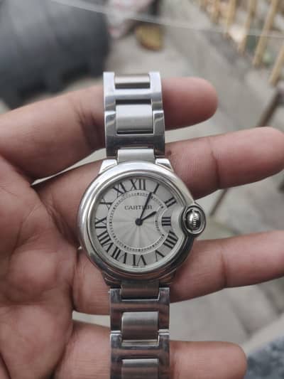 Cartier watch with swiss machine