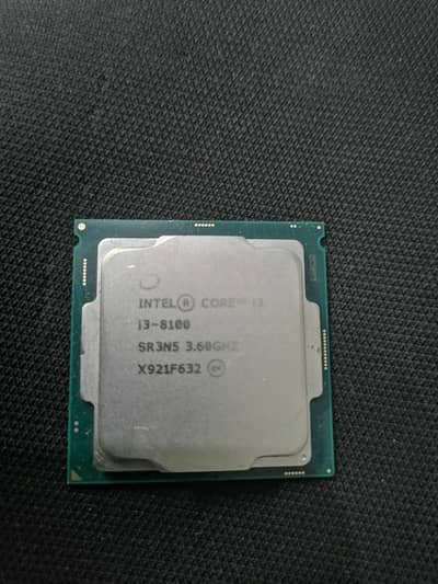 Core i3 8th gen processor ONLY