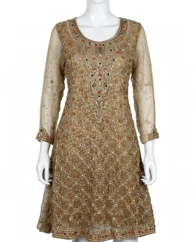 net frok medium size full embroided