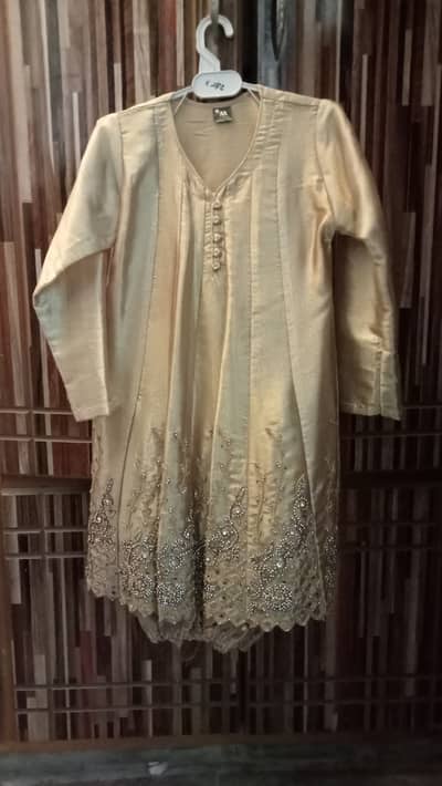 golden elegent wedding wear