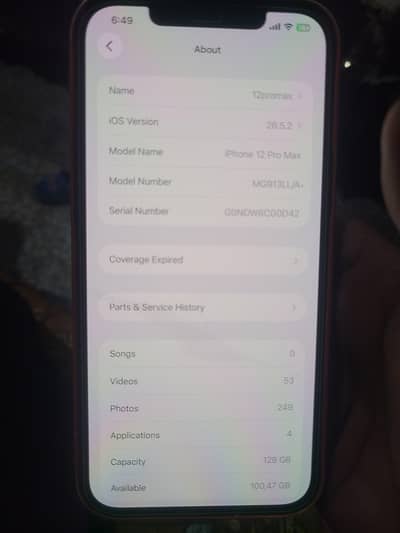 Apple iPhone 12 Pro Max