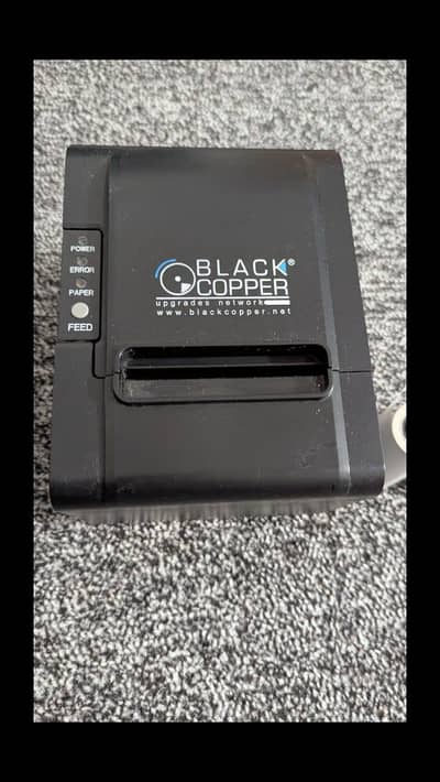 Black Copper Thermal Receipt Printer