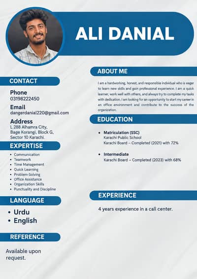 will be available upon request