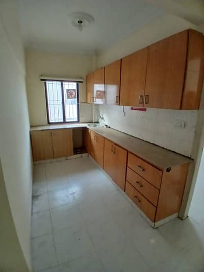Defence DHA phase 5 badar commercial 3 bed D D apartment Direct 2nd floor three side corner building west open available for sale