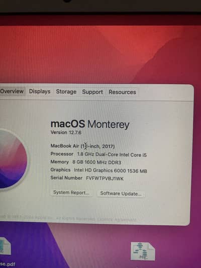 MacBook Air 2017 | 128 GB | 9/10 condition