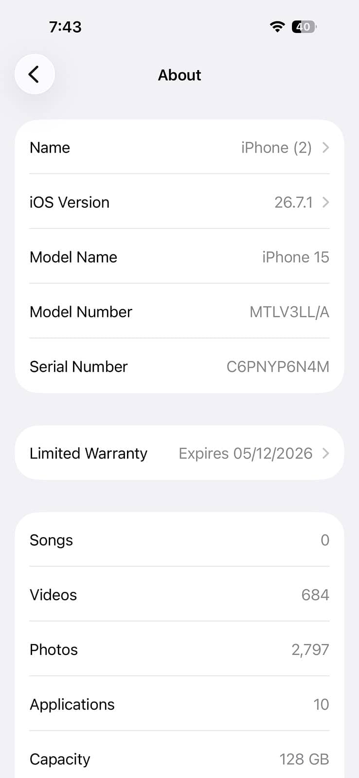 Apple iPhone 15 4