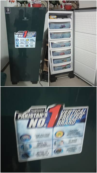 vertical deep freezer