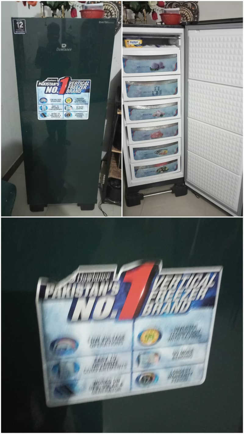 vertical deep freezer 0