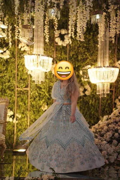 Mariam NAwaz Indian designer Abhinav lhenga for sale