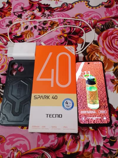 Tecno spark 40 12gb 128gb with 3 4 months warranty