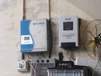 3 kv inverter ecostar hybrid or 100 amp mppt simtex