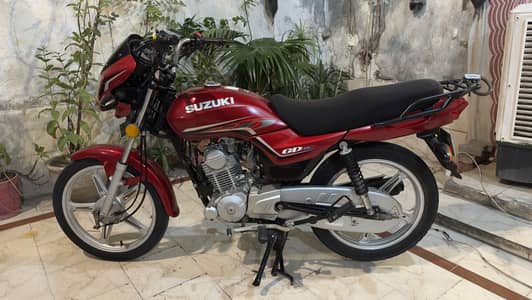 Suzuki GD 110s 2020 Biometric on the spot Total original bike