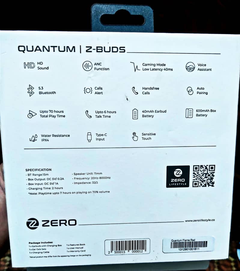 Zero Quantum Earbuds 1