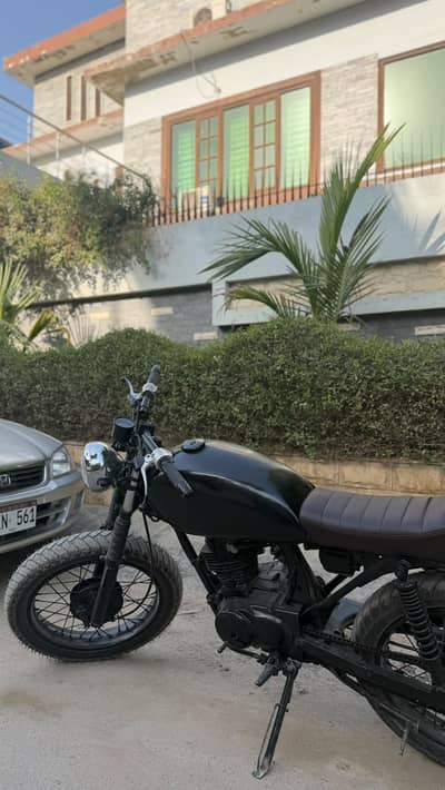 Honda CG 125 Coverted To Cafe Racer | Best For Modified Lovers
