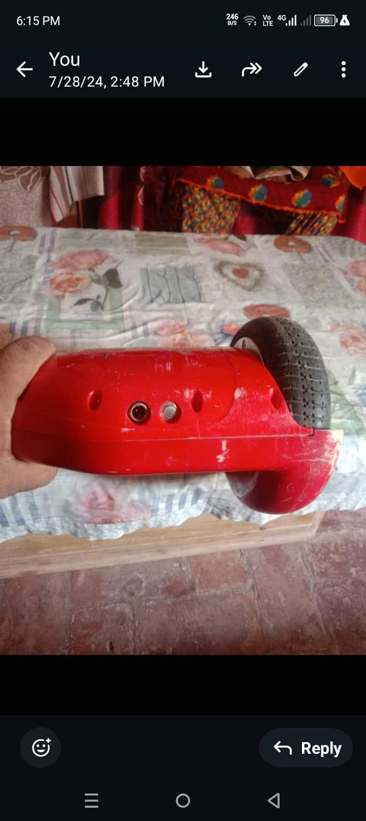hover bode  red colour 0