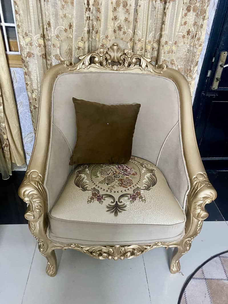 Best  condition new look decor 5 seater sofa seat 1