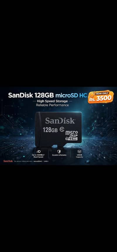 SanDisk 128GB Micro SD CARD