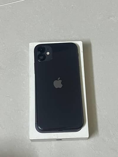 iPhone 11 128GB PTA Approved | Black Colour | With Box
