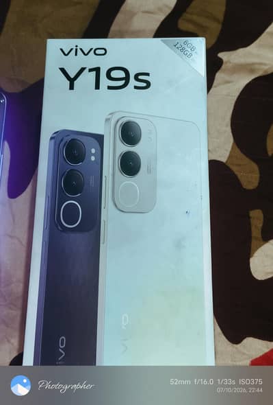 vivo Y19S 6gb 128gb