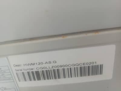40 kg Haier washer and dryer Twin tub