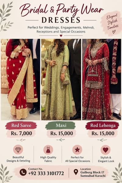 Party Wear Maxi, Bridal Dress, Formal Wear, Wedding Outfit